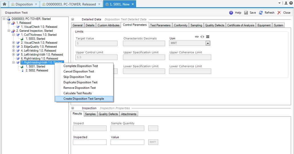Quality Inspection Cockpit 2