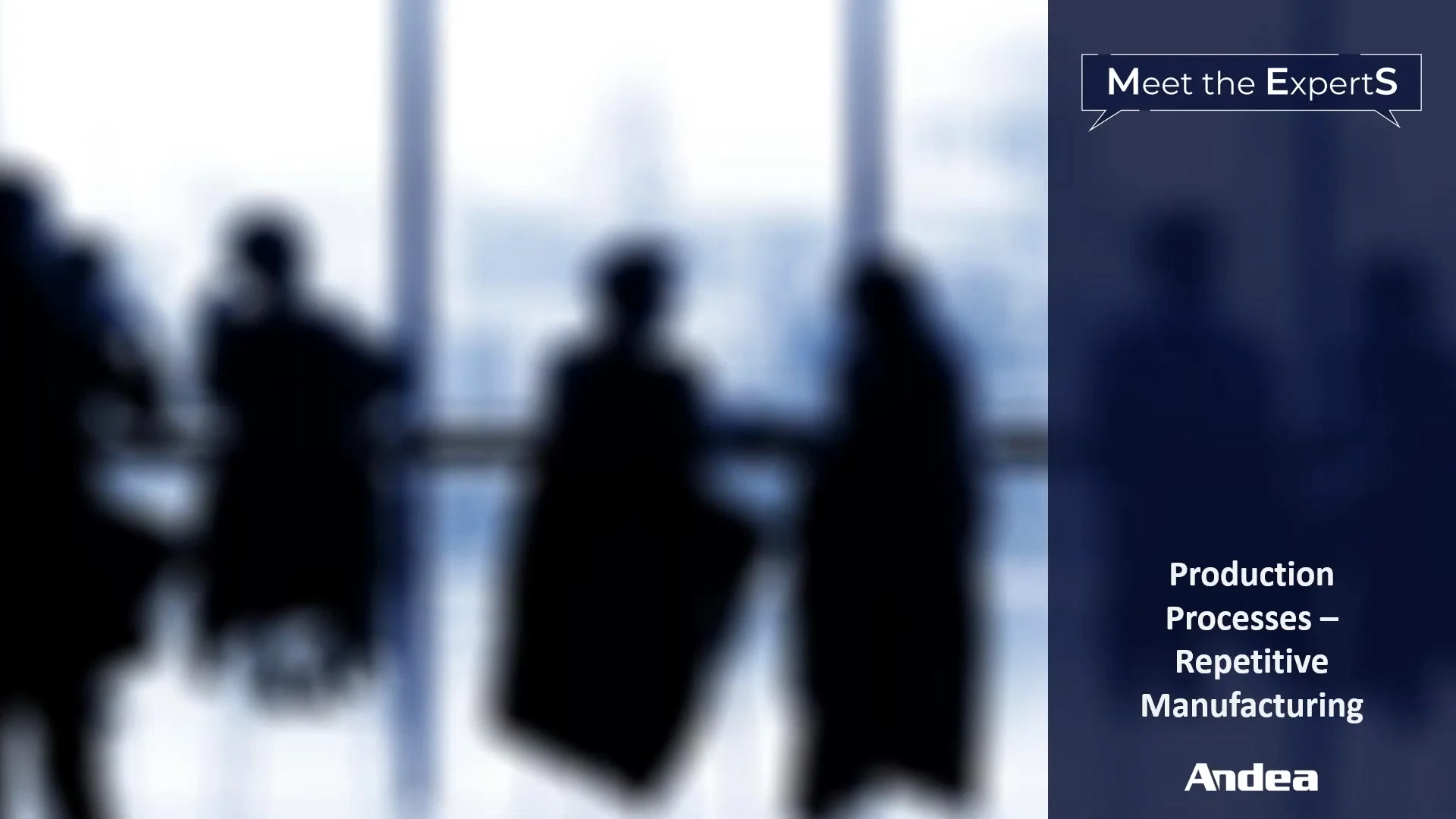 Meet The Experts Production Processes Repetitive Manufacturing 0 2 Screenshot