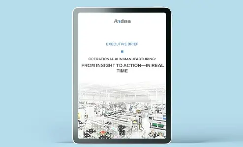 Operational AI in manufacturing: From insight to action, all in real time
