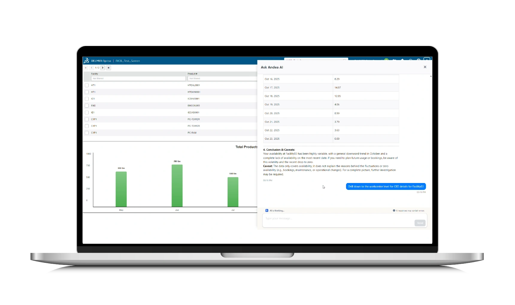 Aprisoiq Desktop Mock
