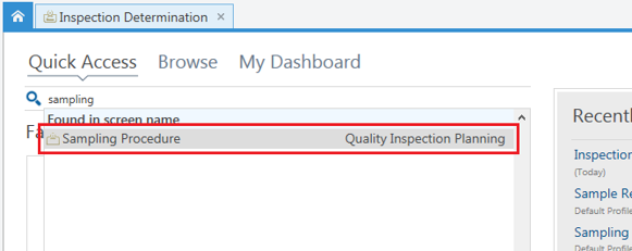 Sampling Procedures 1